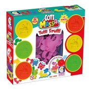 Conjunto Massa de Modelar - Coti Massa Tutti Frutti Familia - Colorido - Cotiplas