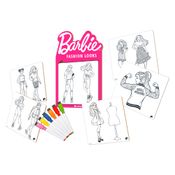 Quadro de Pintura - Barbie Fashion Looks - Xalingo