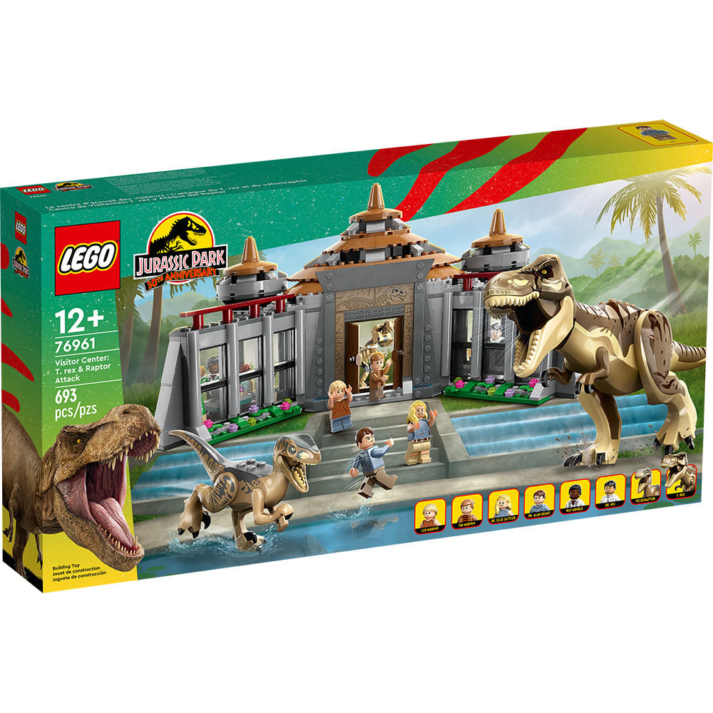 Jurassic world hot sale lego dinosaurs