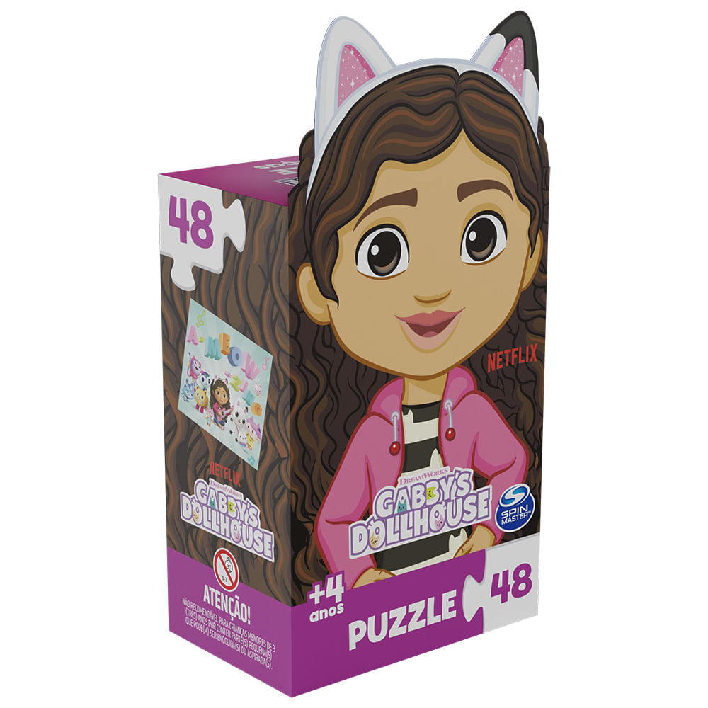 Jogo Quebra Cabeca Puzzle 60 Pecas Disney +4 Anos Grow - Ri Happy