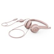 Headset Logitech H390 USB Rosé - 981-001280