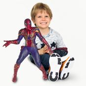 Boneco Articulado - 55 Cm - Disney - Marvel - Avengers - Ultimato - Homem Aranha - Mimo