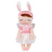 Boneca de Pano - Angela Anjo - Rosa  - Metoo