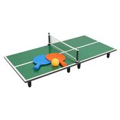 Jogo De Mesa - Mini Ping-Pong De Mesa- Até 02 Jogadores - Multikids