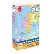 Puzzle 200 peças Horários do Mundo