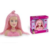 Boneca Busto - Barbie - Mini Styling Head - Special Hair - Pupee