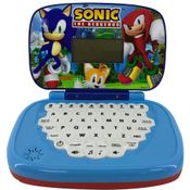 Laptop Infantil - C/ Tela Incorp - Sonic - Minigame - Candide