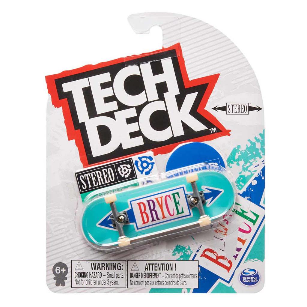 Skate de dedo Tech Deck Disorder 96mm Branco Preto