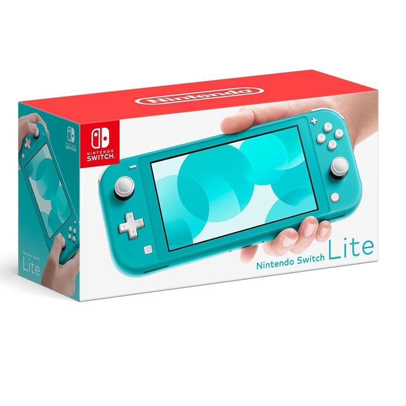 Console - Nintendo Switch - Lite - Azul Turquesa - Nintendo - Ri Happy