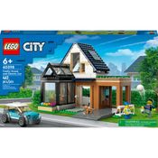 LEGO - City - Casa de Família e Carro Elétrico - 60398