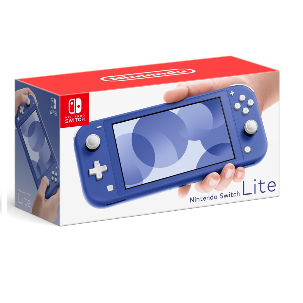 Console - Nintendo Switch - Lite - Azul - Nintendo - Ri Happy
