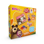 Kit Massa de Modelar - Masha e o Urso - Livro e Dunuts com Massa - Estrela