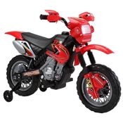 Mini Moto Cross Elétrica Bel Brink Vermelho 6V 3+ 925800