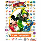 Livro de Adesivos - Disney - Mickey Mouse - 500 Adesivos - Culturama