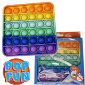 Pop It Quadrado Colorido Yes-Toys