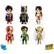 Kit 6 Bonecos Liga da Justiça Dc Comics Xxray