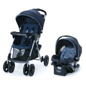 Carrinho Passeio c/Bebê Conforto Comfy Cruiser  Preto Graco