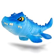 Dinossauro Aquático Mosasaurus Jurassic World Azul Pupee