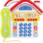 Brinquedo Telefone Divertido Casinha Infantil - Dm Toys