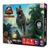 Quebra-Cabeça - Jurassic World - 60 Peças - T-Rex - Mimo