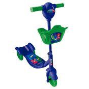 Patinete - Pj Masks - 3 Rodas - Regulável - Multikids