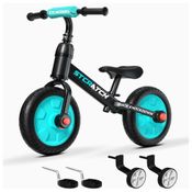 Bicicleta sem Pedal 3 em 1 para Crianças de 2 a 5 Anos, Eilsorrn, Azul