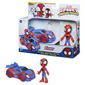 Mini Boneco e Veículo - Marvel - Spidey e Seus Amigos - Spidey e Carro Aranha - Hasbro