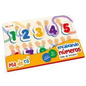 Jogo Educativo - Encaixando Números - Maderá - Toyster