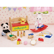 Sylvanian Families coelho da neve e bebês panda - Epoch 5709