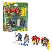 Figura de Ação - Mundo Aventura - Pacote Gorilas E Macacos - Imaginext - Mattel