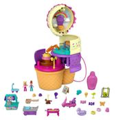 Playset - Polly Pocket - Parque Sorvete de Surpresas - Mattel