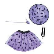 Fantasia - Kits Saia Bruxinha - Roxo - Halloween