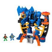 Conjunto De Figuras - Imaginext - Dc Super Friends - Centro Comando Robótico Do Batman - Mattel