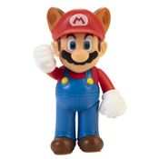 Super Mario - Boneco 2.5 polegadas Colecionável - Mario Guaxinim