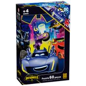 Quebra-Cabeça - DC Comics - Batwheels - 60 Peças - Grow