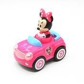 Mini Veículo com Luzes e Sons - Disney - Minnie - Pressiona e Vai - EBN