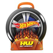 Porta Carrinhos - Hot Wheels - Roda - Preto - Fun