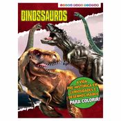 Livro Para Colorir - Dinossauros - Catavento