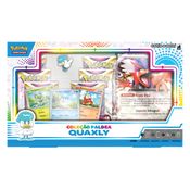 Cartas Pokémon Box Coleção Paldea Quaxly - Copag