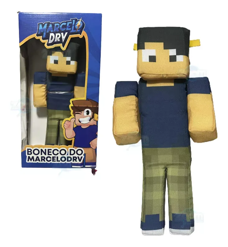 Boneco Minecraft Vanilla 8 Cm Monte o Portal GTP08 Mattel - Ri Happy