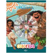 Livro - Cores - Disney - Moana - Editora Dcl