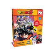 Quebra-Cabeça - Dragon Ball Z - 100 Peças - Lente Magica - Elka