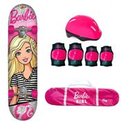 Kit Skate com Acessorios - Barbie - Sortido