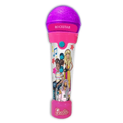 Brinquedo Barbie Microfone Rockstar Mp3 Player Da Fun F00200