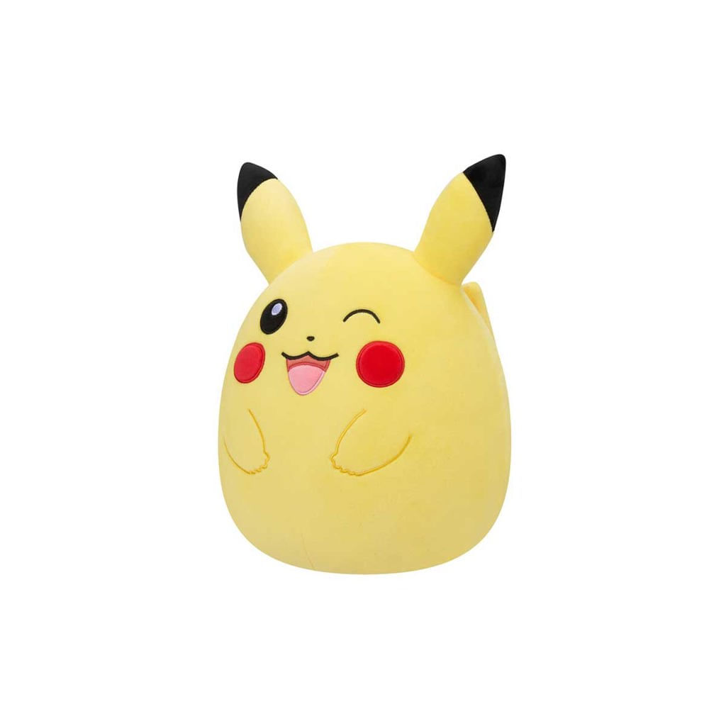 Kit Pelúcia Pikachu + Pack 100 Cartas Pokémon Aleatórias - Ri Happy