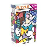 Quebra-Cabeça - 1000 Peças - Romero Britto - Happy - Grow