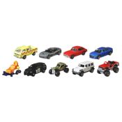 Conjunto de Mini Veículos Surpresa - Matchbox - Pack com 9 Carros - Mattel