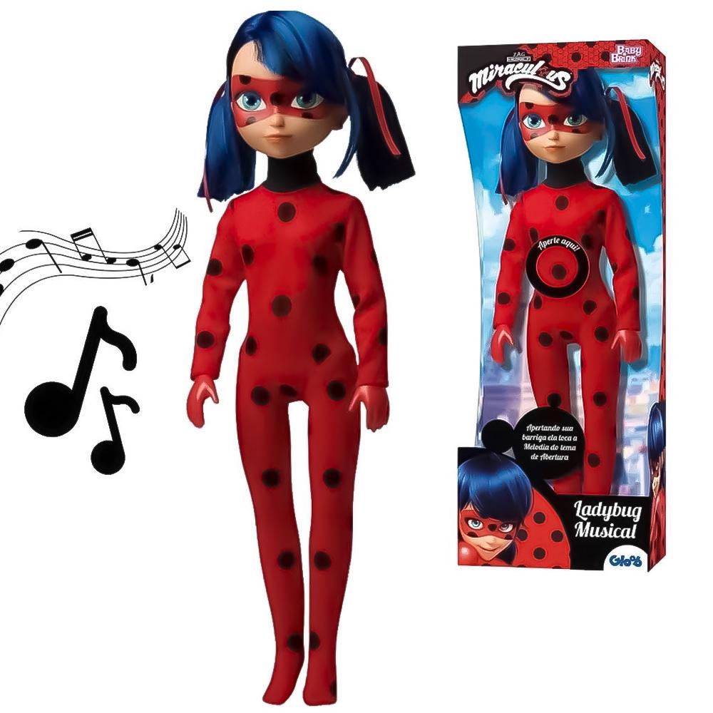 Regina Personagem Dec R552 Ladybug Pacote De 02 Unidades