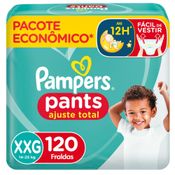 Fralda Pampers Pants Ajuste Total XXG com 120un