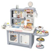 Cozinha Infantil Completa Forno e Fogão Grande Interativa Com Efeitos Master Cook Cinza Replay Kids